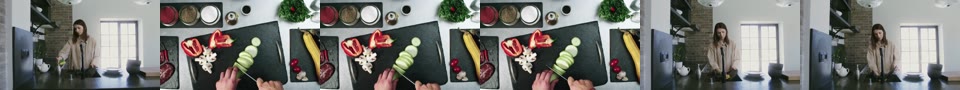 Six chronological frames from video 02