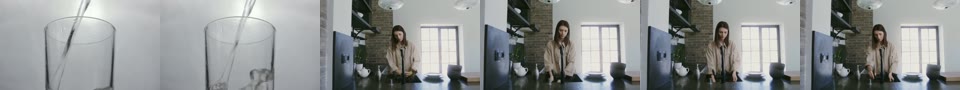 Six chronological frames from video 03
